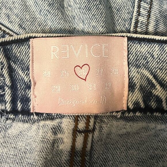 NEW w/Tags Revice Women's Jeans 90's Baby Joe's Wash Crossover Botton Fly sz 26 - Picture 8 of 10